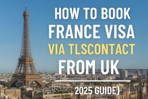 Step-by-step guide to Book France visa via TLSContact in the UK