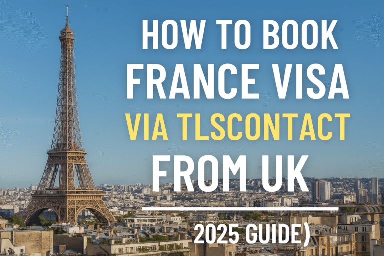 Step-by-step guide to Book France visa via TLSContact in the UK
